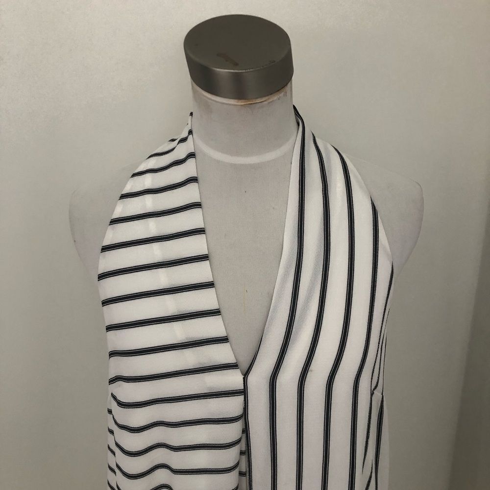 HYFVE striped flowy A line mini dress S - Picture 3 of 9